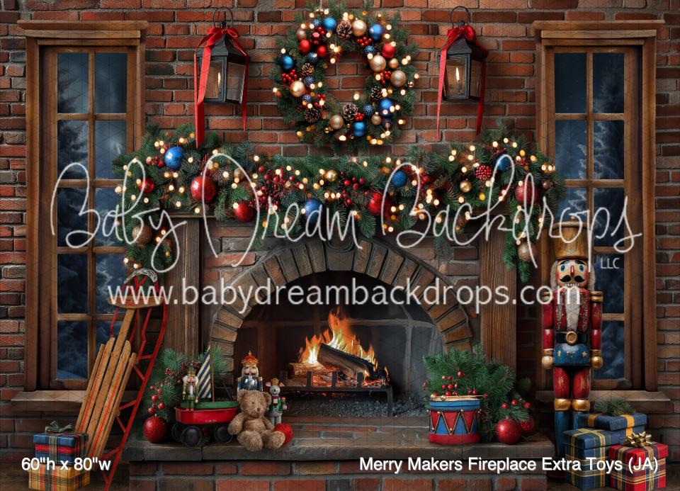 Merry Makers Fireplace Extra Toys (JA)