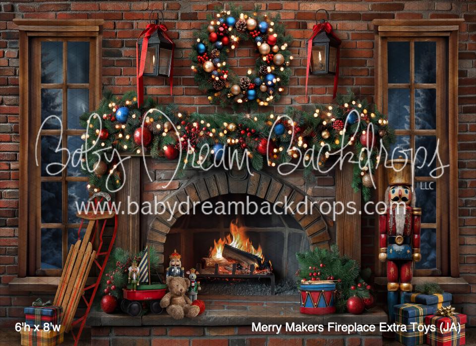 Merry Makers Fireplace Extra Toys (JA)