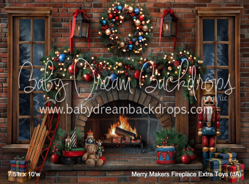 Merry Makers Fireplace Extra Toys (JA)