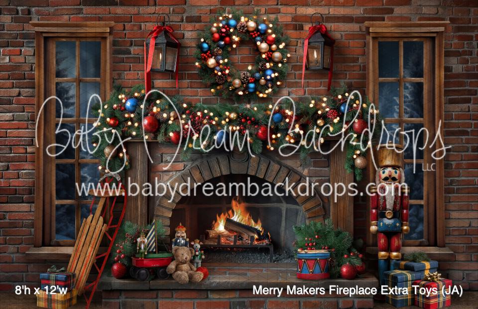 Merry Makers Fireplace Extra Toys (JA)