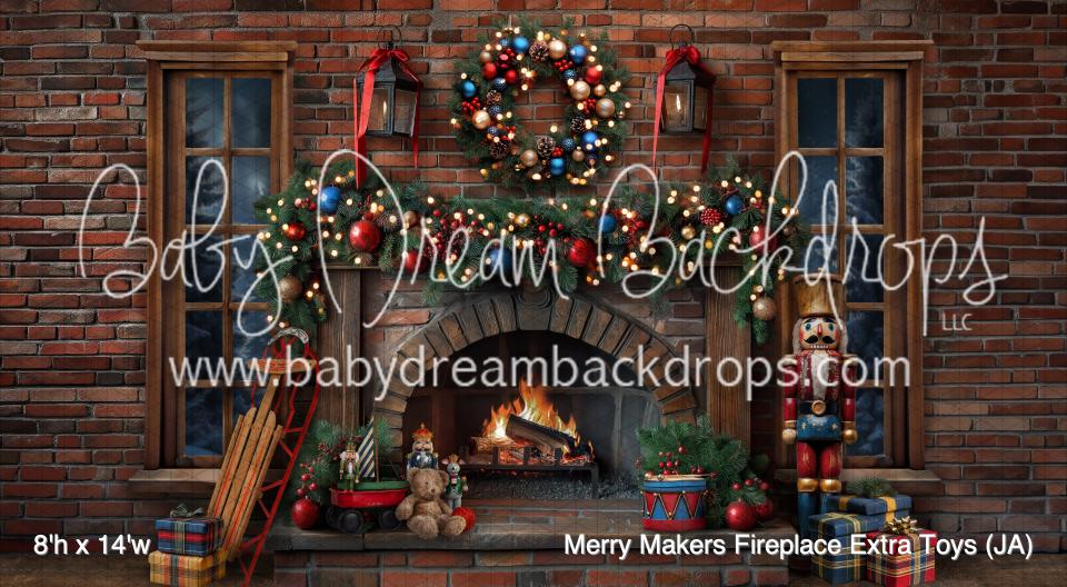 Merry Makers Fireplace Extra Toys (JA)