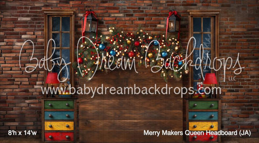 Merry Makers Queen Headboard (JA)