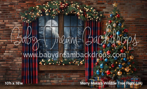 Merry Makers Window Tree Right (JA)