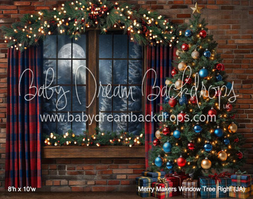 Merry Makers Window Tree Right (JA)