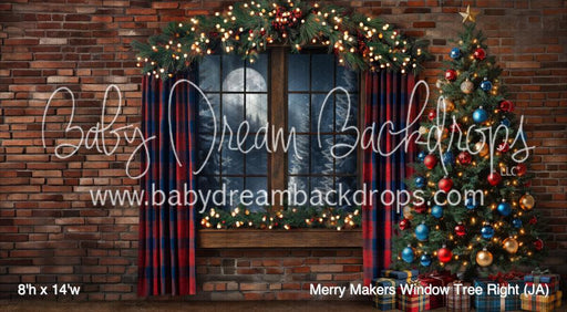 Merry Makers Window Tree Right (JA)