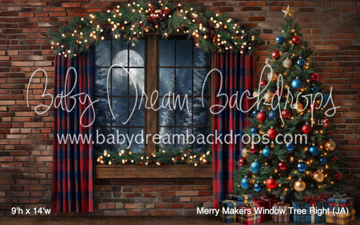Merry Makers Window Tree Right (JA)