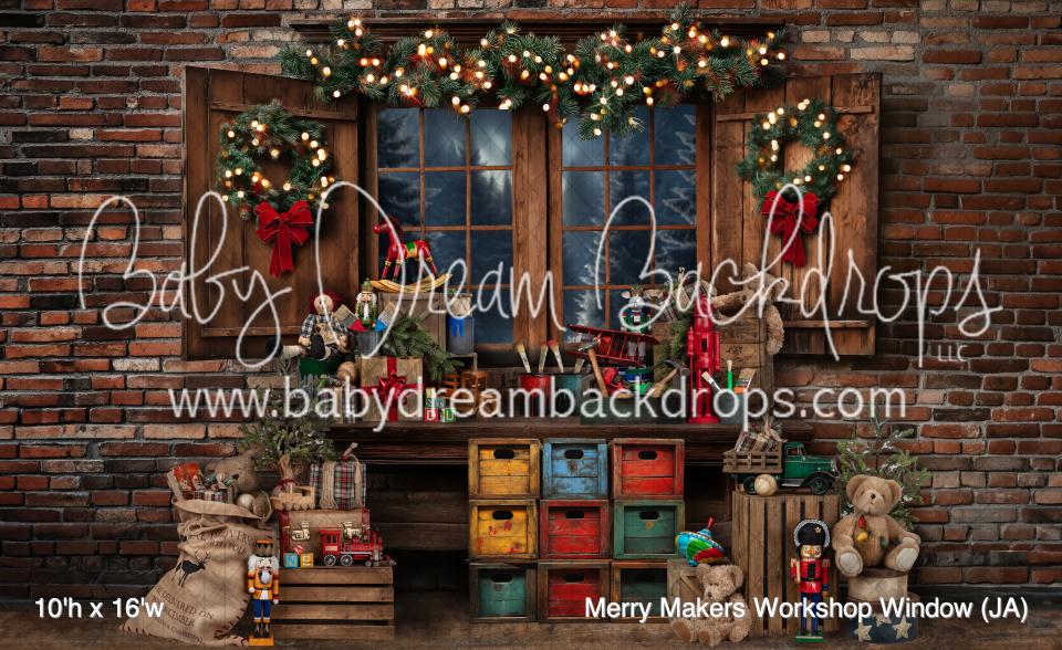 Merry Makers Workshop Window (JA)