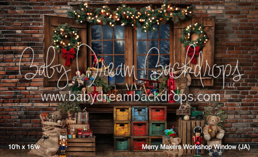 Merry Makers Workshop Window (JA)