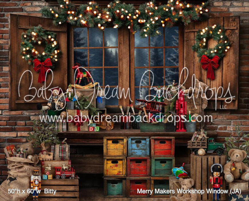 Merry Makers Workshop Window (JA)