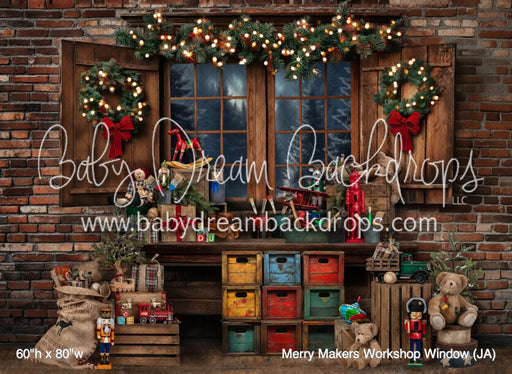 Merry Makers Workshop Window (JA)