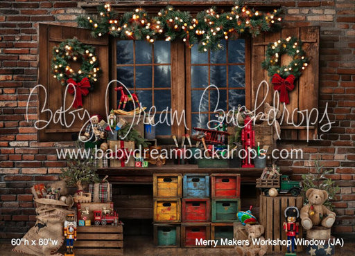 Merry Makers Workshop Window (JA)