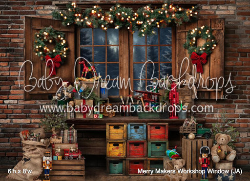 Merry Makers Workshop Window (JA)