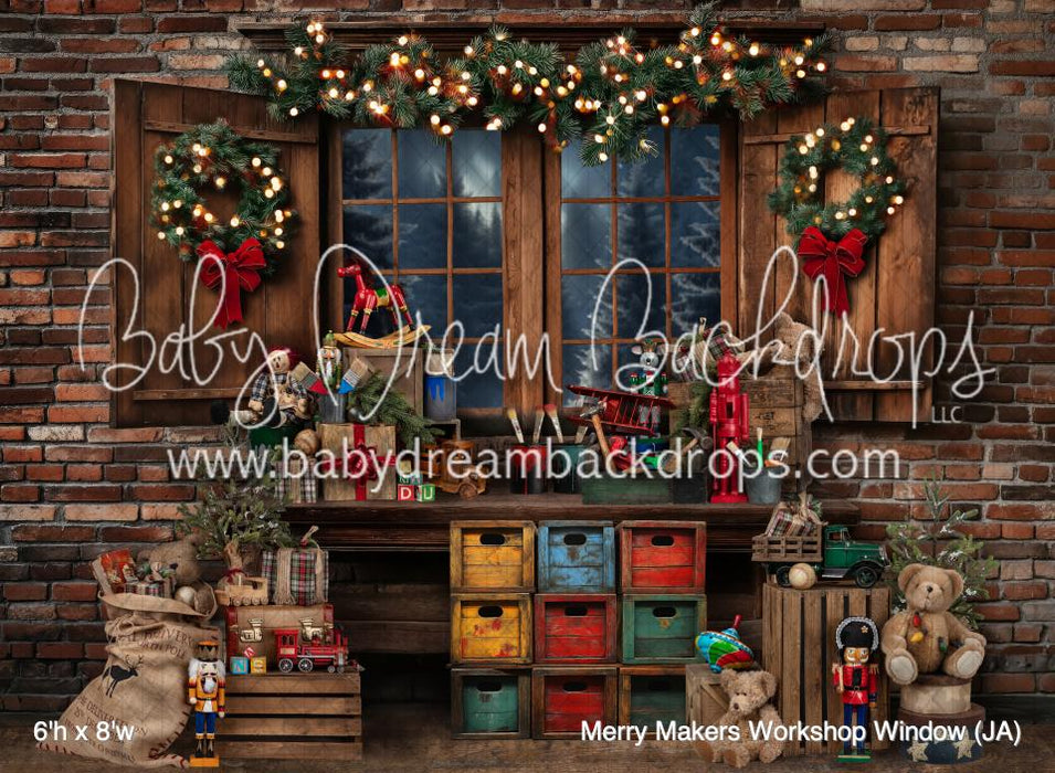 Merry Makers Workshop Window (JA)