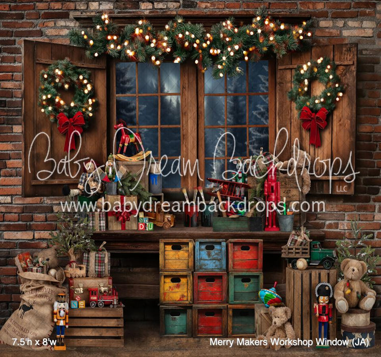 Merry Makers Workshop Window (JA)