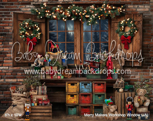 Merry Makers Workshop Window (JA)