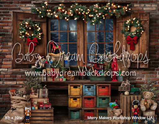 Merry Makers Workshop Window (JA)