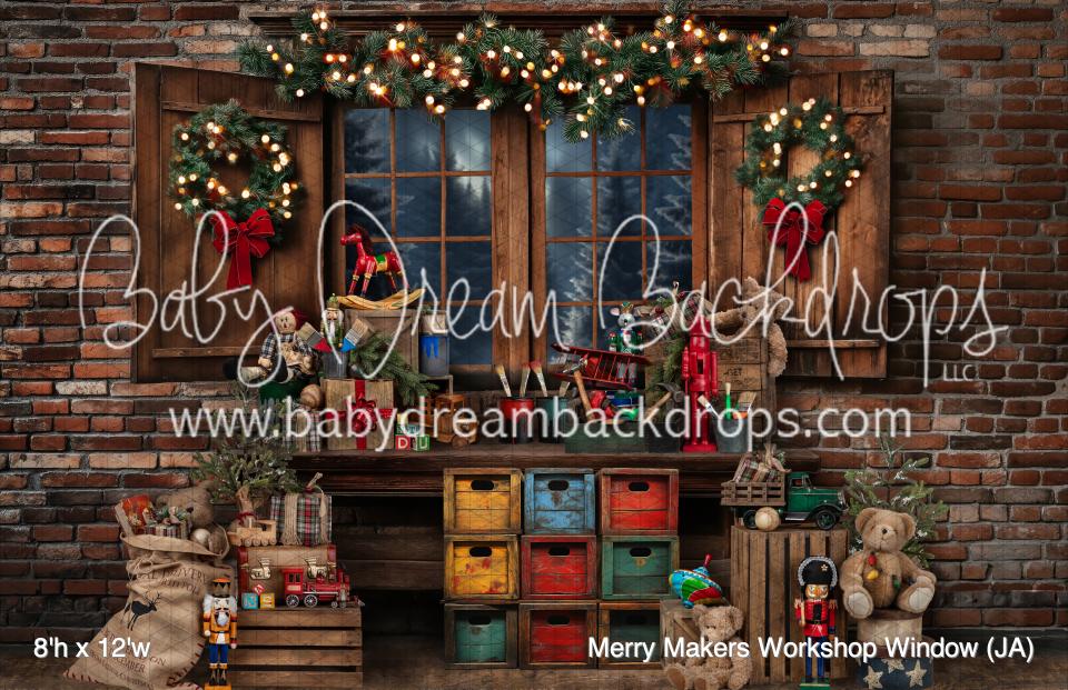 Merry Makers Workshop Window (JA)