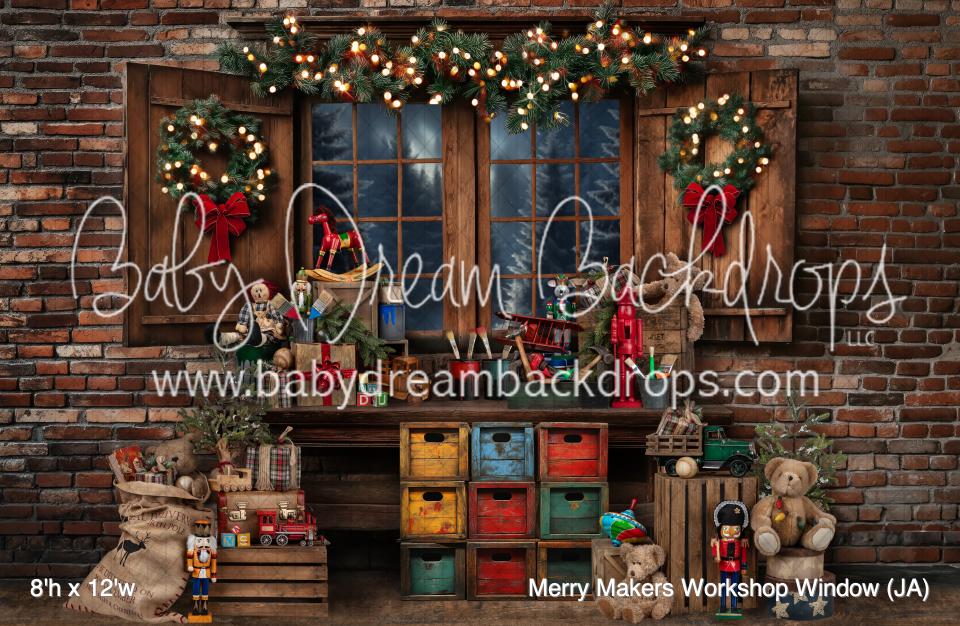 Merry Makers Workshop Window (JA)