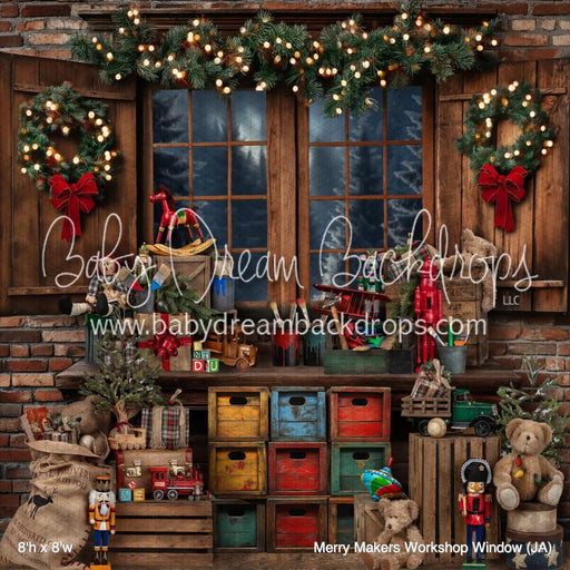 Merry Makers Workshop Window (JA)