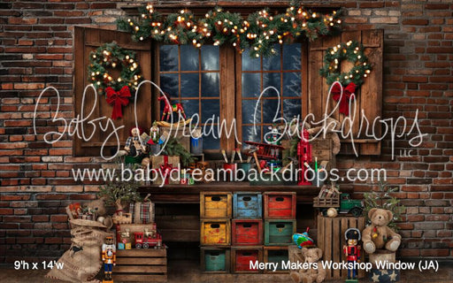 Merry Makers Workshop Window (JA)