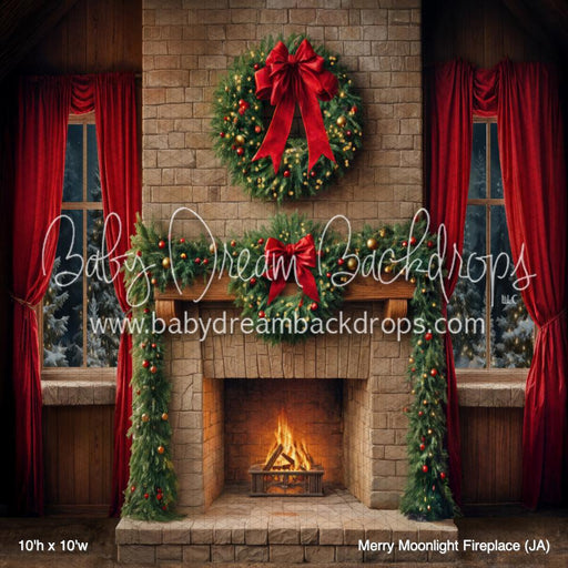 Merry Moonlight Fireplace (JA)