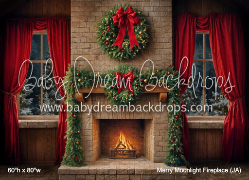 Merry Moonlight Fireplace (JA)