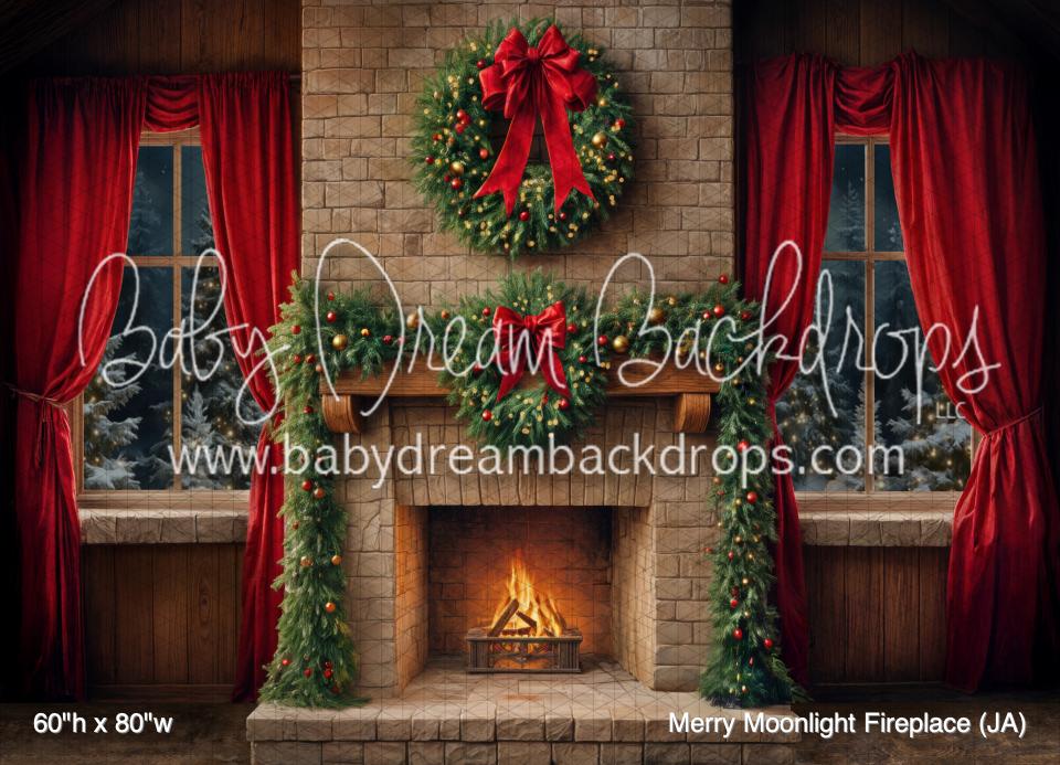Merry Moonlight Fireplace (JA)