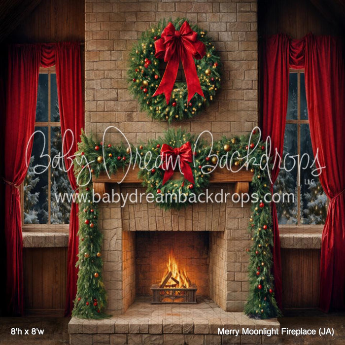 Merry Moonlight Fireplace (JA)