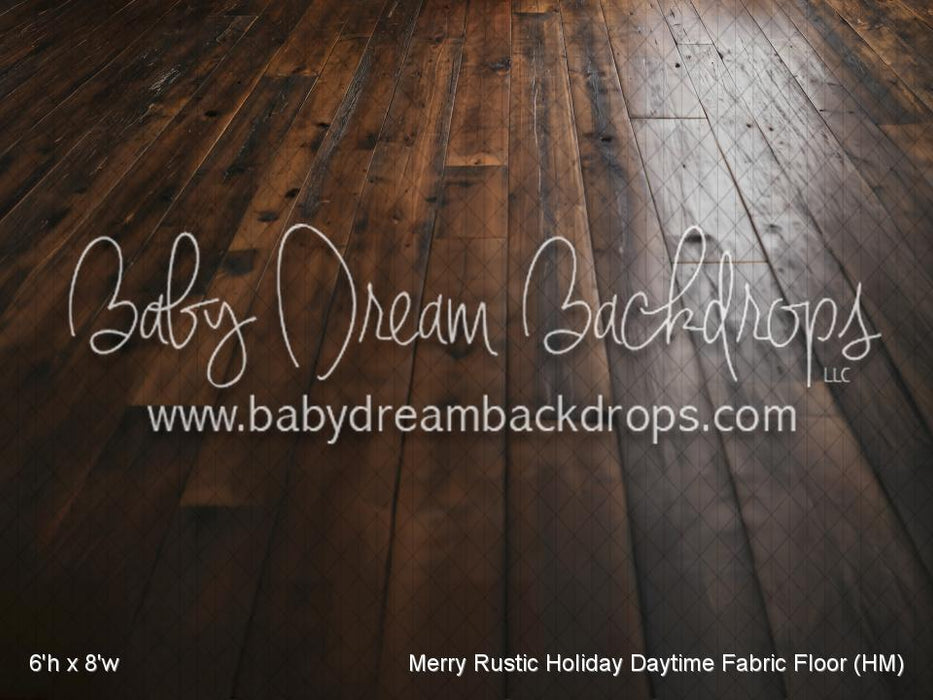 Merry Rustic Holiday Daytime Fabric Floor (HM)