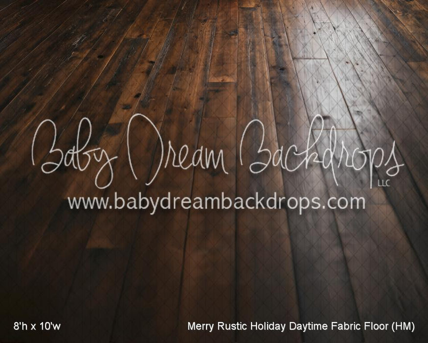 Merry Rustic Holiday Daytime Fabric Floor (HM)