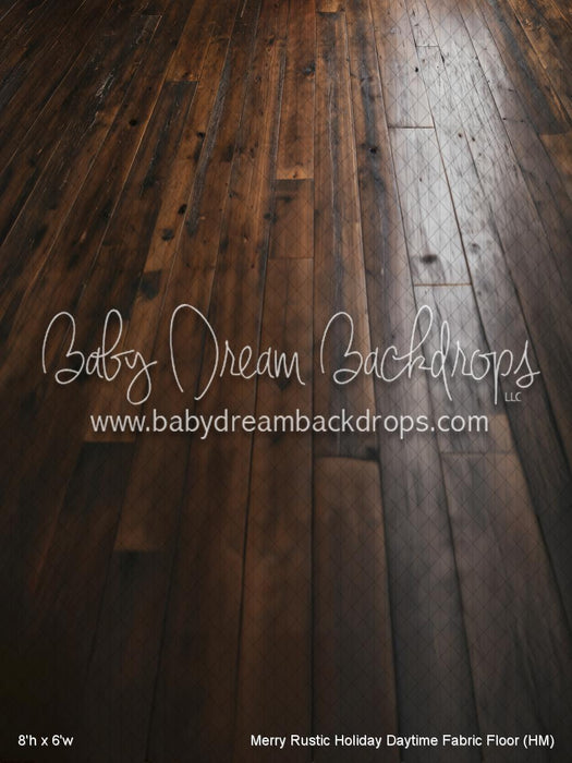Merry Rustic Holiday Daytime Fabric Floor (HM)