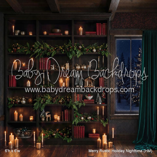 Merry Rustic Holiday Nighttime (HM)