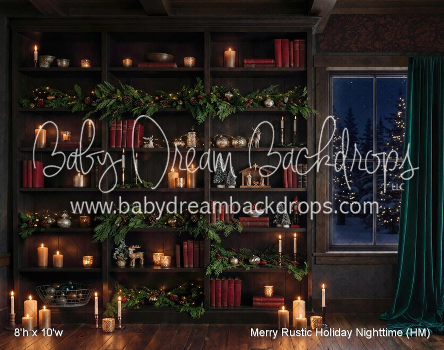 Merry Rustic Holiday Nighttime (HM)