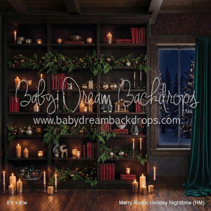 Merry Rustic Holiday Nighttime (HM)