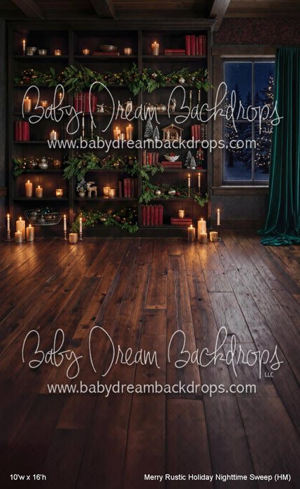 Merry Rustic Holiday Nighttime Sweep (HM)