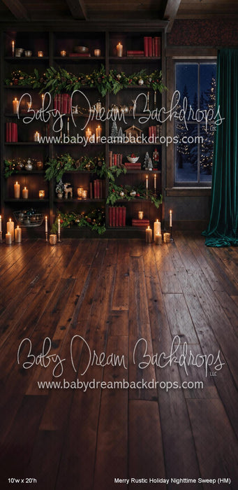 Merry Rustic Holiday Nighttime Sweep (HM)
