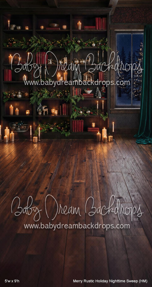 Merry Rustic Holiday Nighttime Sweep (HM)
