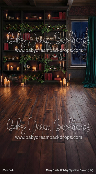 Merry Rustic Holiday Nighttime Sweep (HM)