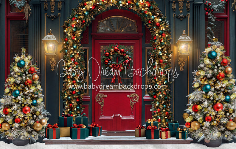 Merry and Bright Doorway (JA)