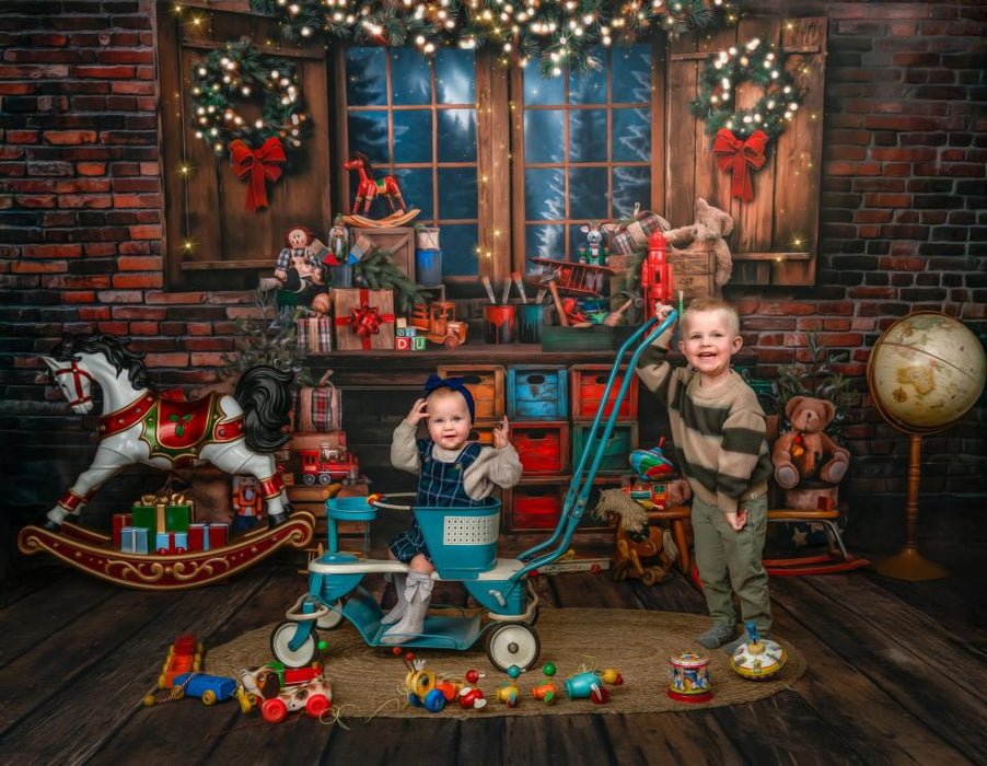 Merry Makers Workshop Window (JA)