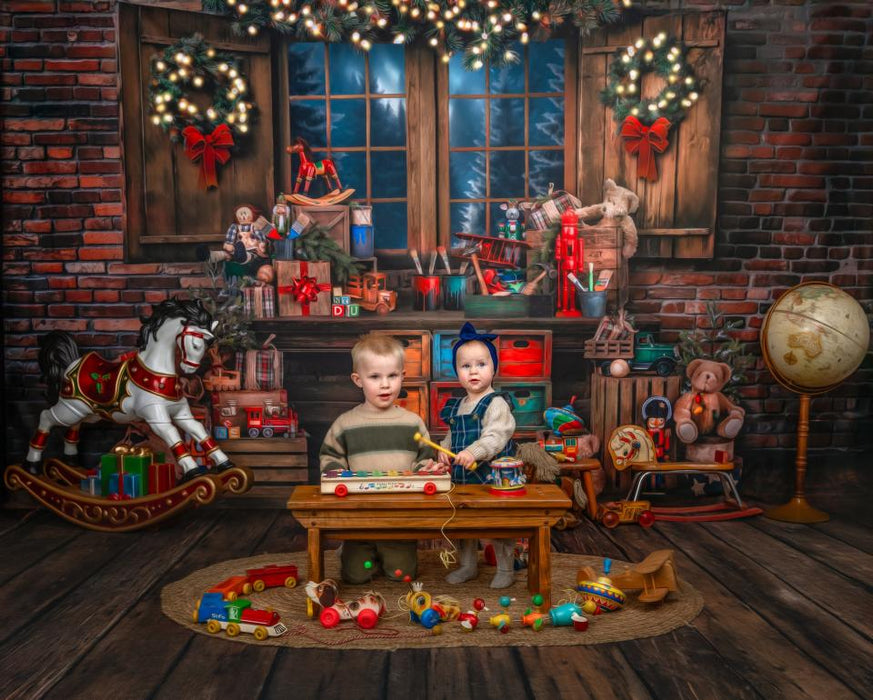 Merry Makers Workshop Window (JA)