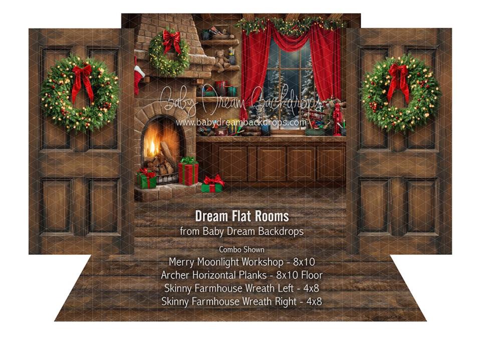 Skinny Farmhouse Wreath Left (CC)