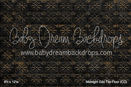 Midnight Gild Tile Fabric Floor (CC)