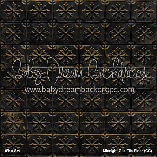 Midnight Gild Tile Fabric Floor (CC)