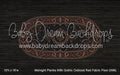 Midnight Planks With Gothic Oxblood Red Fabric Floor (WM)
