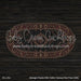 Midnight Planks With Gothic Oxblood Red Fabric Floor (WM)