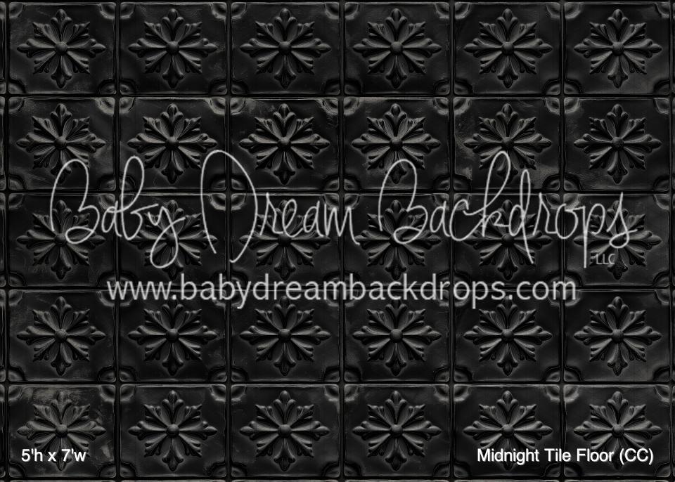 Midnight Tile Fabric Floor (CC)