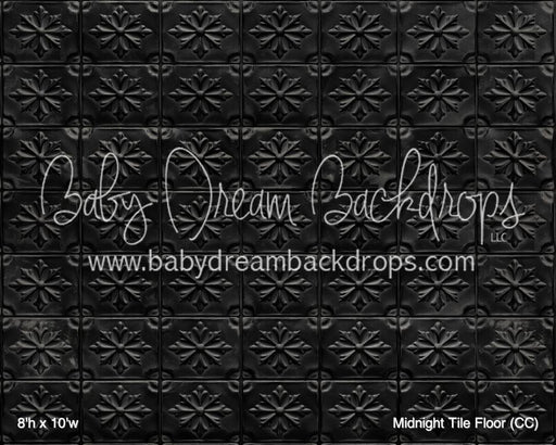 Midnight Tile Fabric Floor (CC)