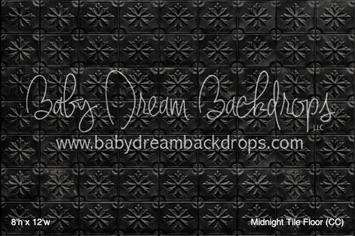 Midnight Tile Fabric Floor (CC)