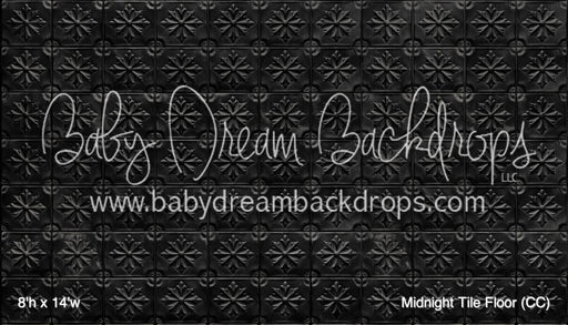 Midnight Tile Fabric Floor (CC)